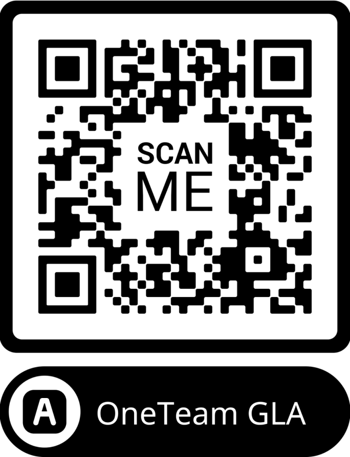 oneteam gla qr code